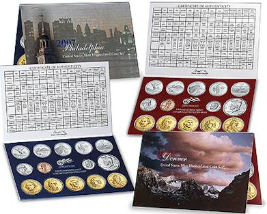 About Coin Collecting Coins -2008 U.S. Mint Proof Sets& 2010 Mint Proof ...